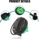 2 x 1 PC Car Fuel Tank Cap, Fuel Filler Cap Replacement Parts 5Q0201550L, Compatible with Audi A4 A5 A8 S4 S5 S8 Q5 RS5 SQ5 Quattro Allroad (Black)