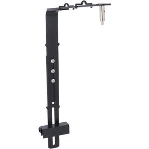 Aquarium Lamp Brackets, Aquarium Light Holder Adjustable, Fish Drop Light Mount (Black)