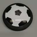 Toyk Boy Toys - LED Hover Soccer Ball - Air Power Training Ball Playing Football Indoor Outdoor Game - Birthday Gifts for Kids, Age 3 4 5 6 7 8-12 Year Old Boys - Soccer (White)