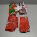 Tranqun 4 Pcs Christmas Door Cover Decorations 71 x 35 mas Front Door Backdrop Banner Merry Christmas Hanging Cover Xmas Snowflake Gift Box Bow Knot Photography for Indoor Outdoor Party(Tree)