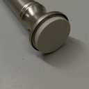 Amazer Spring Tension Shower Curtain Rod, 54-90 Inches Rust-Resistance Tension Curtain Rod Bathroom Rod, Adjustable Shower Curtain Rod No Drill, Nickel