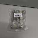 HOSOM Full Overlay Soft Close Cabinet Hinges, 10 Pack Cabinet Door Hinges, Frameless Cabinet Hinges for Kitchen Cabinet Doors, 110 Opening Angle 3-Way Adjustment Concealed European Hinges