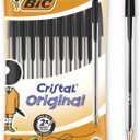 3 x Bic 830864 BiC Cristal Original 1.0 mm Ball Pen Pack of 10, Black