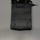 qiqee 10PCS Black Mini Gift Bags with Tissue Paper Handles 6.3"x4.7"x2.4" Small Size Present Party Favor 10pcs Bags, Tissue Paper