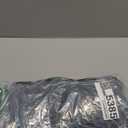 Women High Waisted Cargo Jean for Women with 6 Pockets Straight Wide Leg Jean Casual Baggy Pants (Dark Blue)