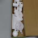 360 Rotating Baby Crib Mobile Arm,27.2 Inches Wooden Baby Mobile Hanger for Crib,Adjustable Mobile Arm for Crib Cot Bed Bassinet Wind Chimes Bed Bell Nursery Cloud Design (with Music Box)