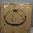 ZELUS 25in. Balance Ball | 660lb Inflatable Half Exercise Ball Wobble Board Balance Trainer w Nonslip Base | Half Yoga Ball Strength Training Equipment w 2 Bands, Pump, Extra Ball Included (Blue)