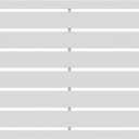 2'x4' Boardwalk Decorative Screen, White