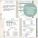 4 x bloom daily planners 2026 Hardcover Calendar Year Goal & Vision Planner (January to December) - Monthly & Weekly Agenda Organizer - 7.5" x 9" - Beige Bouquet