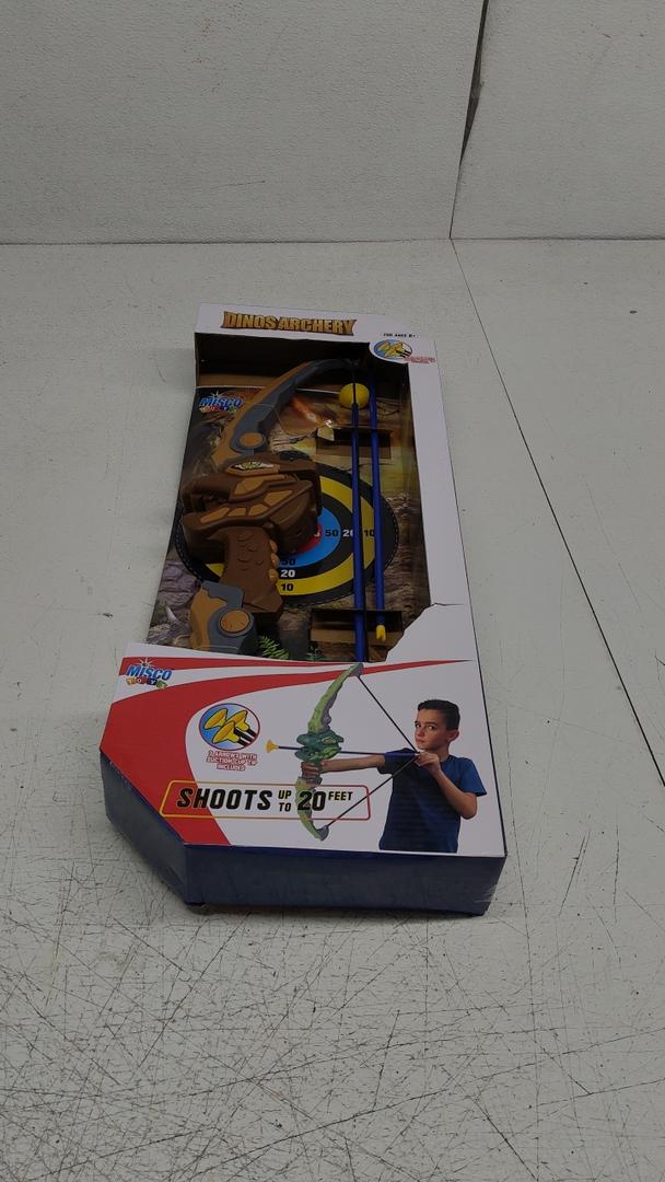 Misco Toys
Kid’s Archery Bow and Arrow Game Set with Quiver and Shooting Target