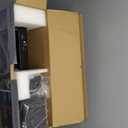 Victrola Montauk Vinyl Record Player, 3-Speed Belt Driven Turntable with Stereo Bluetooth Speaker Pair, RCA Output & 3.5mm Headphone Jack, Removable Dust Cover, Black Wood Finish