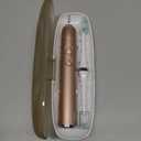 Aquasonic Vibe Series Ultra-Whitening Toothbrush  ADA Accepted Electric Toothbrush - 8 Brush Heads & Travel Case  40,000 VPM Motor & Wireless Charging - 4 Modes w Smart Timer  Satin Rose Gold