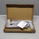 WEKIS Shelf Brackets 12 Inch, Strong Heavy Duty Floating Shelf Brackets Pack of 8, Industrial Metal Iron Matte Black Shelving Brackets 1/ 5 Inch Thick Brackets for Shelves 8 PCS