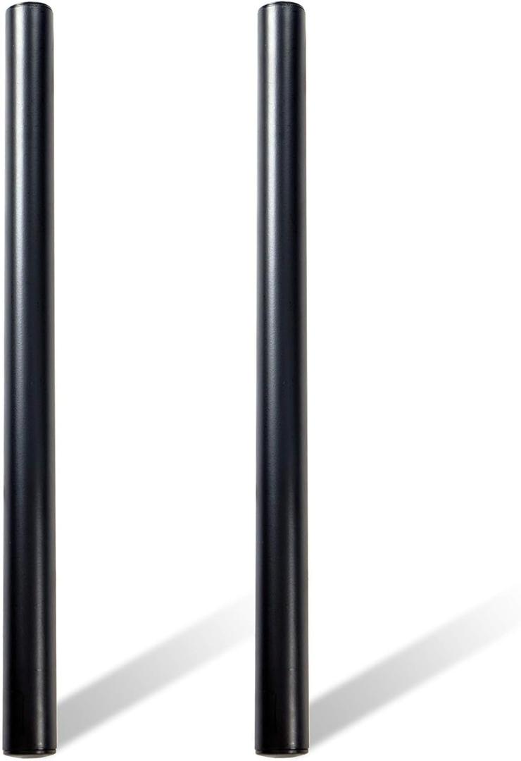 Sound Town 2-Pack 20 Subwoofer Mounting Poles, Compatible with 35mm Mount,110 LB Load Capacity, Black (STSD-20B-PAIR)