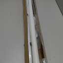 Tension Curtain Rod By EZFurni,123-160 Inches, Heavy Duty Tension Rod,Adjustable Curtain Rods No Drilling & Easy Assemble Extra Long Tension Rod, White