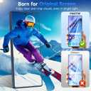 YWXTW Anti Reflective Screen Protector for Samsung Galaxy S26 Ultra, [Bubble Free] Anti Glare & EZ Unlock Tempered Glass S26 Ultra Accessories, Case Friendly, 2 Pack