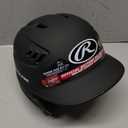 Rawlings | R16 VELO Baseball Batting Helmet | Senior (6 7/8" - 7 5/8") | Matte Black