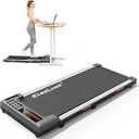 Elseluck Walking Pad, Under Desk Treadmill for Home Office, 2 in 1 Portable Walking Treadmill with Remote Control, Walking Jogging Machine in LED Display