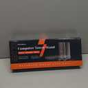 Adjustable Mobile CPU Stand, Ventilated Computer Tower Stand with 4 Caster Wheels Fits Most PC Tower, Under Desk CPU Holder PC Floor Cart Computer Riser for Students and Gamers (Black)