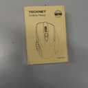 TECKNET Wireless Mouse, 2.4G Ergonomic Optical Mouse, Computer Mouse for Laptop, PC, Computer, Chromebook, Notebook, 6 Buttons, 24 Months Battery Life, 2600 DPI, 5 Adjustment Levels, for Small Hand (Black)