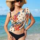 Rossopesca Women Beach Sarong Cover Up Bathing Suit Swimsuit Colorful Bikini Pareo Wraps for Women