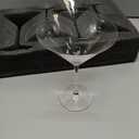 Chouggo Martini Glasses Set of 4, Hand Blown Premium Crystal Cocktail Glasses, for Bar, Martini, Cosmopolitan, Manhattan, Gimlet, Pisco Sour - 9Oz, Clear