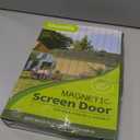 Magnetic Screen Door - Fit for Door Size: 30x80 Inch, Screen Itself Size: 32"x82", Hands Free Mesh Partition,Heavy Duty Screen Door Mesh Curtain Keeps Bugs Out, Frame Hook & Loop, Pet and Kid Friendly