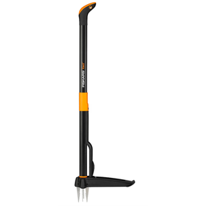 Fiskars Xact Weed Puller, Black/Orange
