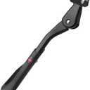 Bike Kickstand - Adjustable, Aluminum Alloy Strong Rear Mount Bicycle Kick Stand for 24-29 inch Electric & Mountain Adult Bike(40mm only)