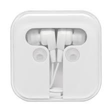 Helix Aux Lapel Microphone And ACOUSTIX Stereo Earbuds White