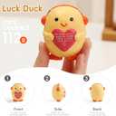 Inspirational Gifts for Women, Emotional Positive Support Resin Duck, Encouragement Gift for Office Desk Decor, Christmas Stocking Stuffers for Family Friend Coworker