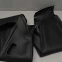 LUCKEASY Rear Trunk Side Up Layer Protective Cover for Tesla Model Y Juniper 2025 2026 New 5 Seat Cargo Left & Right Panel Protection Double-Sided Tape Cargo Side Protect Mat TPE Black