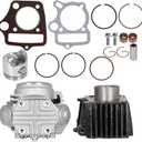 marddpair 39mm Cylinder Head Piston Engine Kit Replacement For Honda Z50R XR50 CRF50