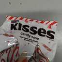 HERSHEY'S KISSES Candy Cane Flavored, Christmas Candy Bulk Bag, 31.67 oz, BBD 10/2026
