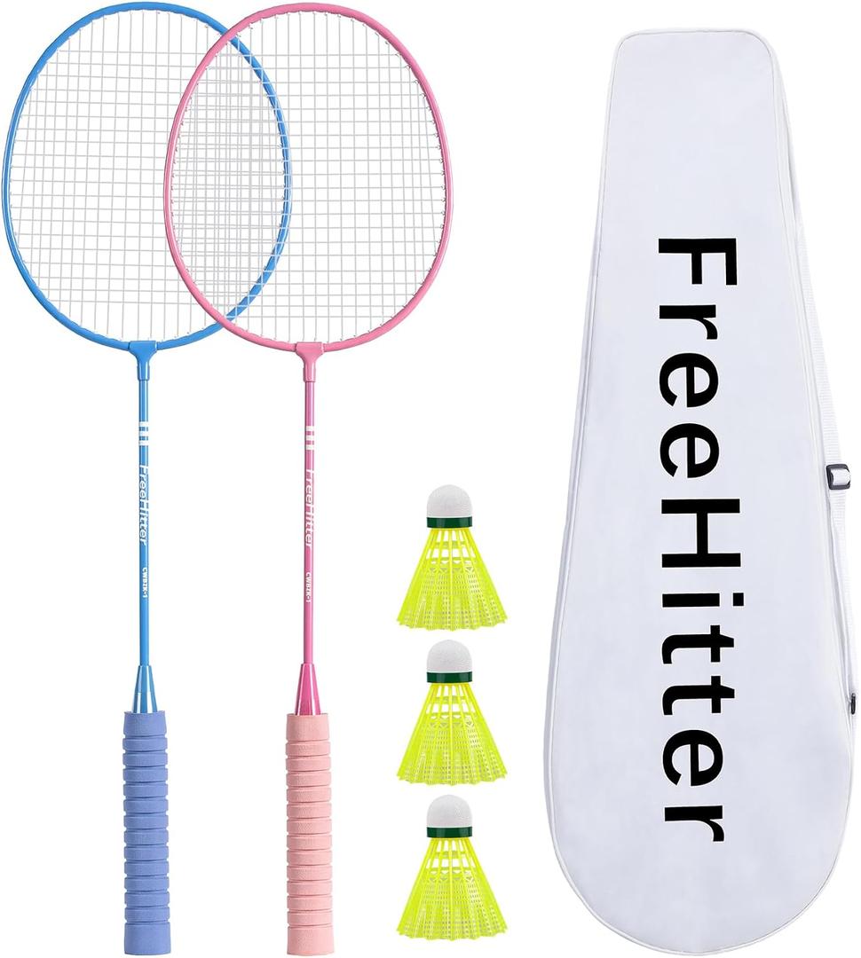 Badminton Set for Family Lightweight Rackets