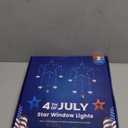 73LED Christmas Window Lights,2 Pack 12IN Star Fairy Lights with 8 Modes Timer,Hanging Silhouette Twinkle Light for Wall,Bedroom,Indoor Outdoor,Party,Xmas,Holiday Decorations,Warm White