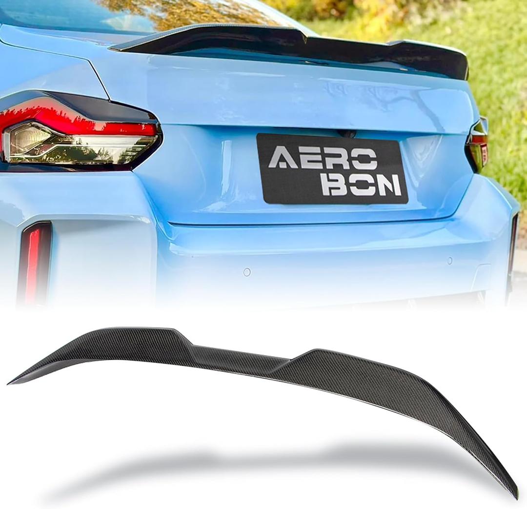 Real Carbon Fiber Trunk Spoiler for 2022-2026 BMW 2 Series G42 Coupe G87 M2