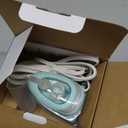 PIOMATIC Mini Travel Steam Iron for Clothes with Dual Voltage, Temperature Control, Non-Stick Soleplate and Cord Storage, Ideal for Sewing, Quilting and Handcraft