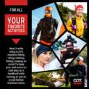 GOT Sports Lightweight Neck Gaiter for Men Women - Breathable Face Cover Sun Protection, Fishing, Hiking, Running & Cycling (White)