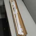 Juexica 3ft-9.8ft / 3 Meter Curtain Track Set with 90° Corner Bend Adjustable Aluminum Ceiling & Wall Mount Curtain Rail, L-shaped Divider Track for Living Room Bedroom with Rollers Clips Hooks(White)