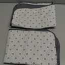 24x18 in Washable Pee Pads for Dogs,2 Pack Reusable Puppy Pads,Waterproof Non-Slip Pet Pee Pads ,4 Layer Design Pet Training Pads for Dogs, Cats, Bunny(Grey