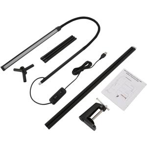 Uonlytech Led Floor Lamp Dimmable Table Light Gooseneck Eye Protection Reading Lamp for Living Room