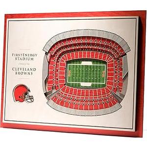 YouTheFan NFL 5-Layer StadiumView Wall Art