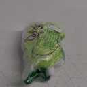 Christmas Tree Top Decorations, 9 Inches Large Velvet Christmas Tree Ornaments with Santa Hat for Home Indoor Party