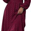Dresses for Women 2026 Blue Maxi Dress Formal Wedding Guest Dresses for Women Long Sleeve Dresses for Women M