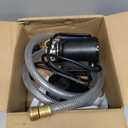 Acquaer Portable Electric Utility Water Transfer Pump 1/10 HP with Suction Hose Kit, Low Suction Water Removal for Water Beds, Pools, Rain Barrel, Aquariums, RV