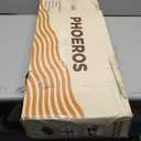 PHOEROS Kick Scooter for Kids Ages 6-12,Teens & Adults, Youth. Lightweight Aluminum Kick Scooter for Teens Adults Boys Girls with 8 inch Big Wheels, Foldable, 3 Height Adjustable, Shock Absorption. (Frozen Blue)