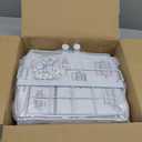 PXRACK 2 Pack Under Sink Organizer,Adjustable Height,2 Tier Pull Out Under Cabinet Organizer,Slide Out Thickened Metal Under Sink Storage for Kitchen Bathroom Laundry Cabinet Pantry,White