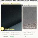 NICETOWN Greyish Blue Blackout Thermal Insulating Window Curtain Panels for Bedroom - Plylux Room Darkening 84 inch Length Grommet Smart Drapes for Living Room (52 x 84 inches Long, 2 Panels)
