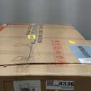 HOMISSUE 63-inch Executive Desk, Large Home Office Desk with Engineered Wood Tabletop and Metal Frame, Rustic Writing Desks with Sturdy Structure, Computer Desks for Home Office, Study Room, Brown